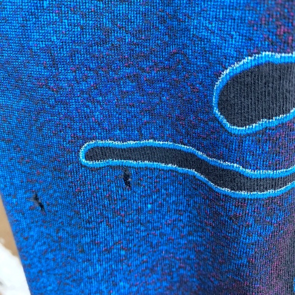 🔥🔥 Vintage Pink Floyd band tee shirt 90s AOP xl blue concert tour Winterland - Picture 5 of 7